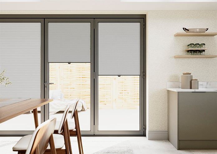 Halo, Feather Grey - Stick Fit Slim Honeycomb Blind - Image 3